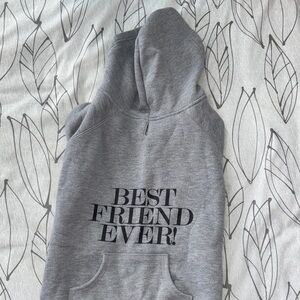 Medium Dog 'Best Friend Ever!' Hoodie
